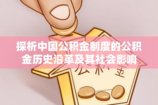 土库探析中国公积金制度的公积金历史沿革及其社会影响