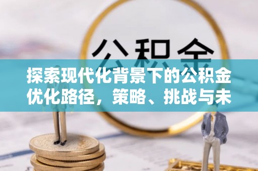 土库探索现代化背景下的公积金优化路径，策略、挑战与未来展望