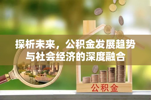 土库探析未来，公积金发展趋势与社会经济的深度融合