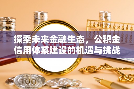 土库探索未来金融生态，公积金信用体系建设的机遇与挑战