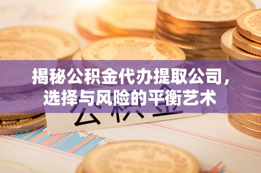 土库揭秘公积金代办提取公司，选择与风险的平衡艺术